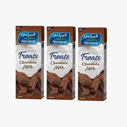Almarai Treats Chocolate Flavored Milk, 3x200ml