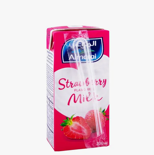 Almarai Long Life Strawberry Milk, 200ml