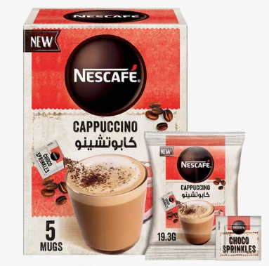 Nescafe Cappuccino Foamy Coffee Mix Choco
