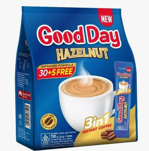 Good Day Hazelnut 3-In-1 Instant Coffee, 700g