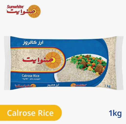 Sunwhite Calrose Medium Grain White Rice, 1kg