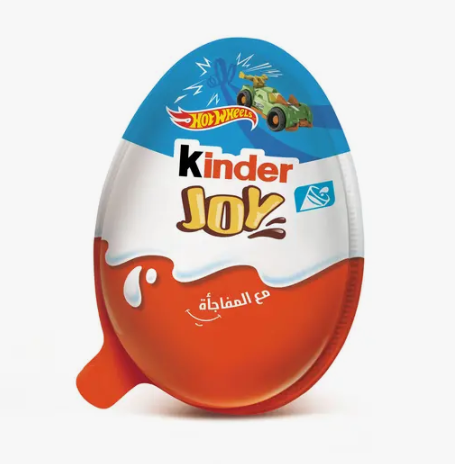 Kinder Joy Boy Cocoa & Milk Cream Egg with Toy