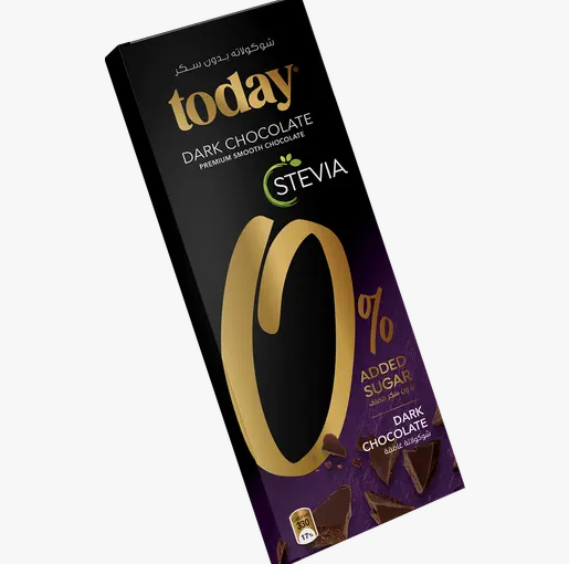 Today Stevia Dark Chocolate 60 g