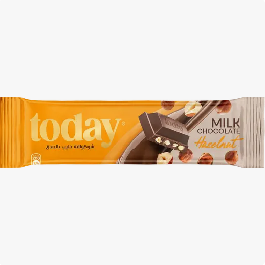 Today Hazelnut Milk Chocolate Flowpack, 36g
