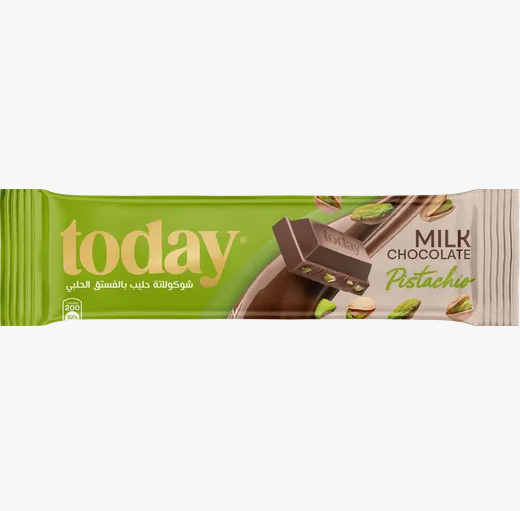 Today Pistachio Milk Chocolate Flowpack, 36g