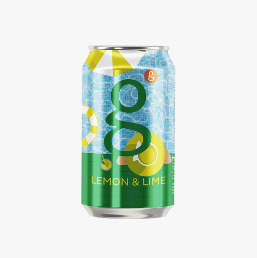 G Lemon & Lime Can, 300ml