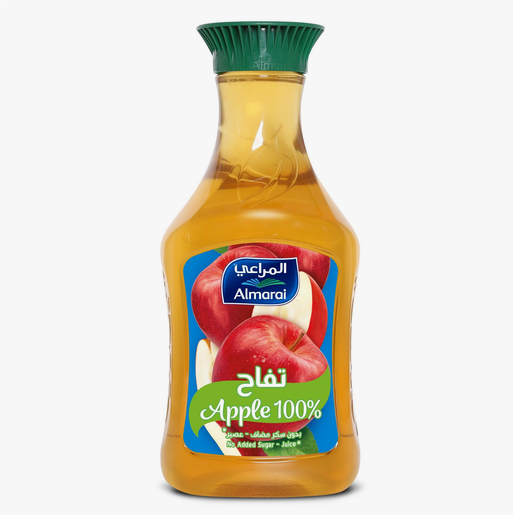 Almarai Premium Apple Juice No Sugar Added, 1L