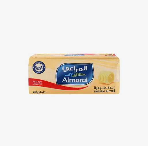 Almarai Unsalted Natural Butter, 200g