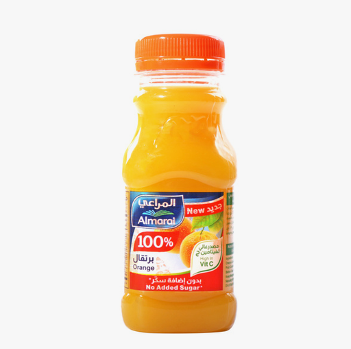 Almarai Premium Orange Juice No Sugar Added, 300ml