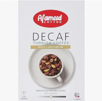 Al Ameed Decaf Turkish Coffee Medium