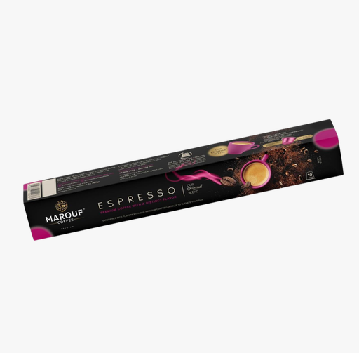 Marouf Espresso Coffee Capsules, 10 Capsules