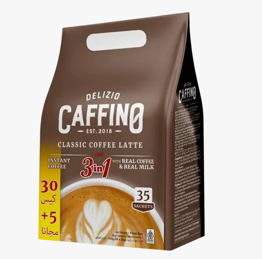Caffino Coffee Latte 3 in 1 Classic, 35pcs x 20g