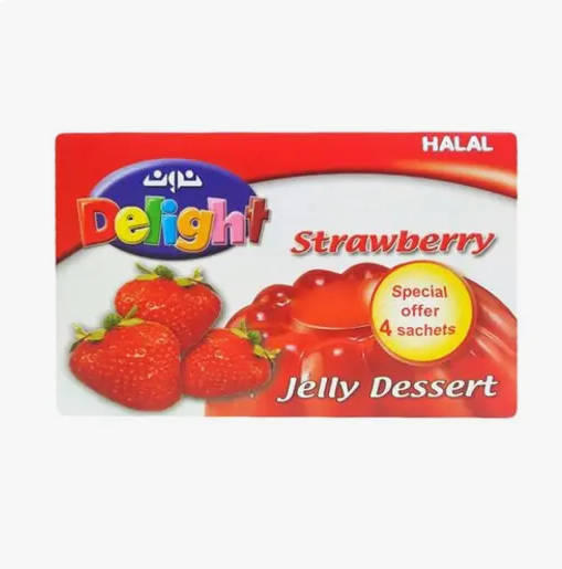 Noon Jelly Veg Strawberry, 4x85g