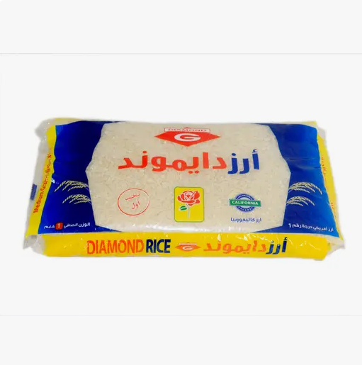 Diamond Medium Grain Calrose Rice 1kg