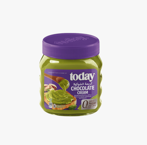 Today Chocolate Cream with Pistachios No Added Sugar, 350g